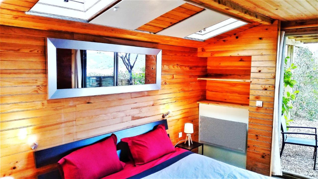 Studio 32M2 - Dans Propriete Avec Vue Imprenable Sur Le Lac Du Salagou Liausson Zewnętrze zdjęcie
